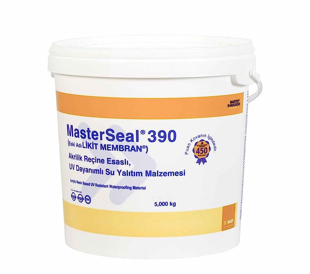 BASF MASTERSEAL 390 5 KG (LIKIT MEMBRAN)