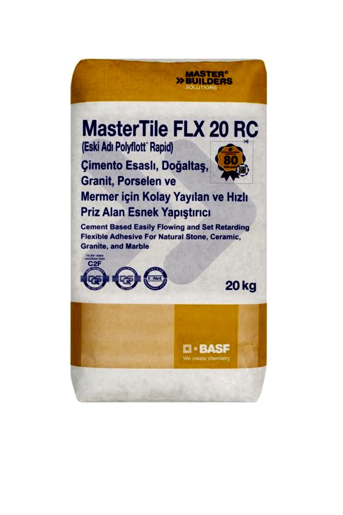 BASF MASTERTILE FLX 20 GRI 20 KG (POLYFLOTT)