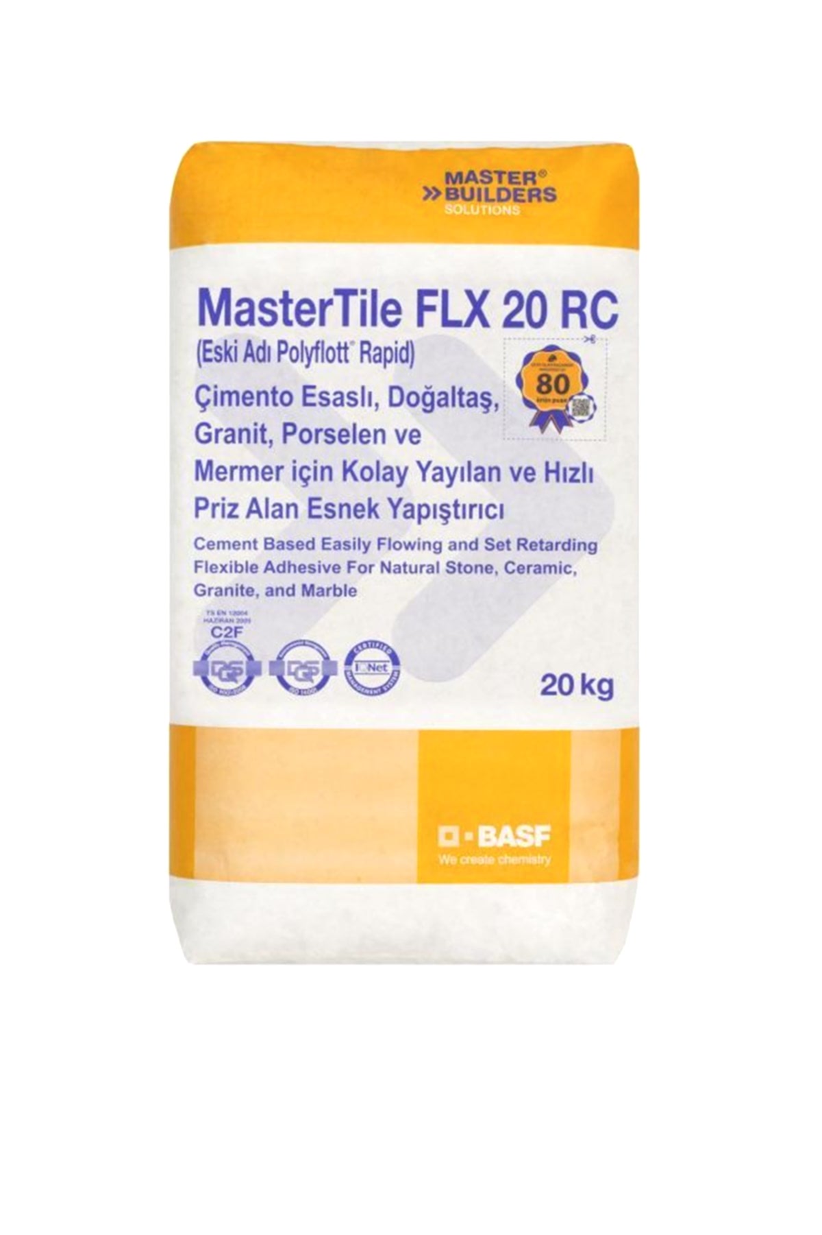 BASF MASTERTILE FLX 20 RC 20 KG (POLYFLOTT RAPID)