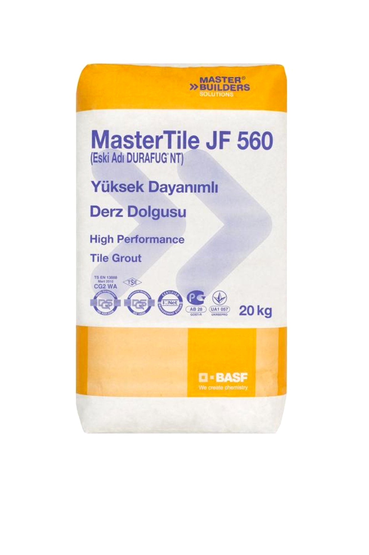 BASF MASTERTILE JF 560 BEYAZ 20 KG (DRAFUG NT)