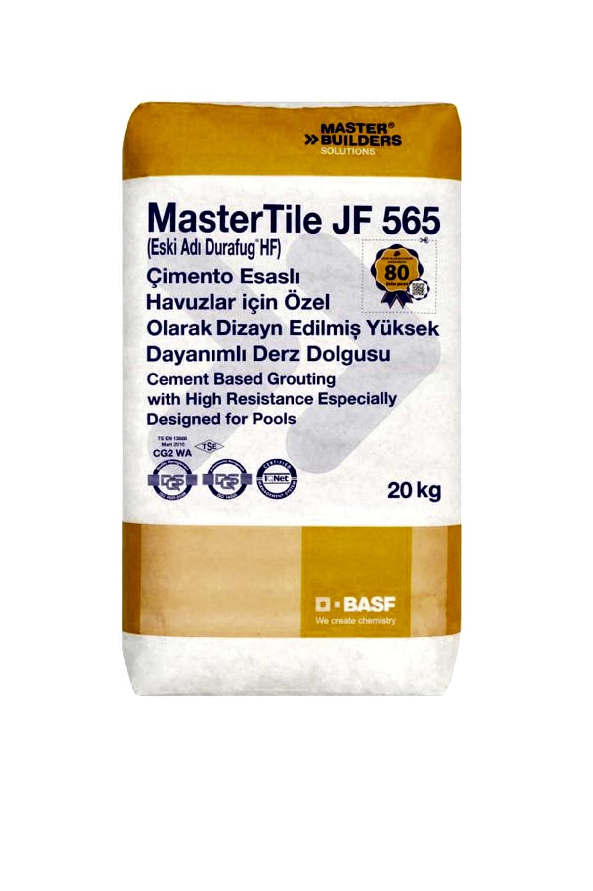 BASF MASTERTILE JF 565 GRI 20 KG (DRAFUG HF)