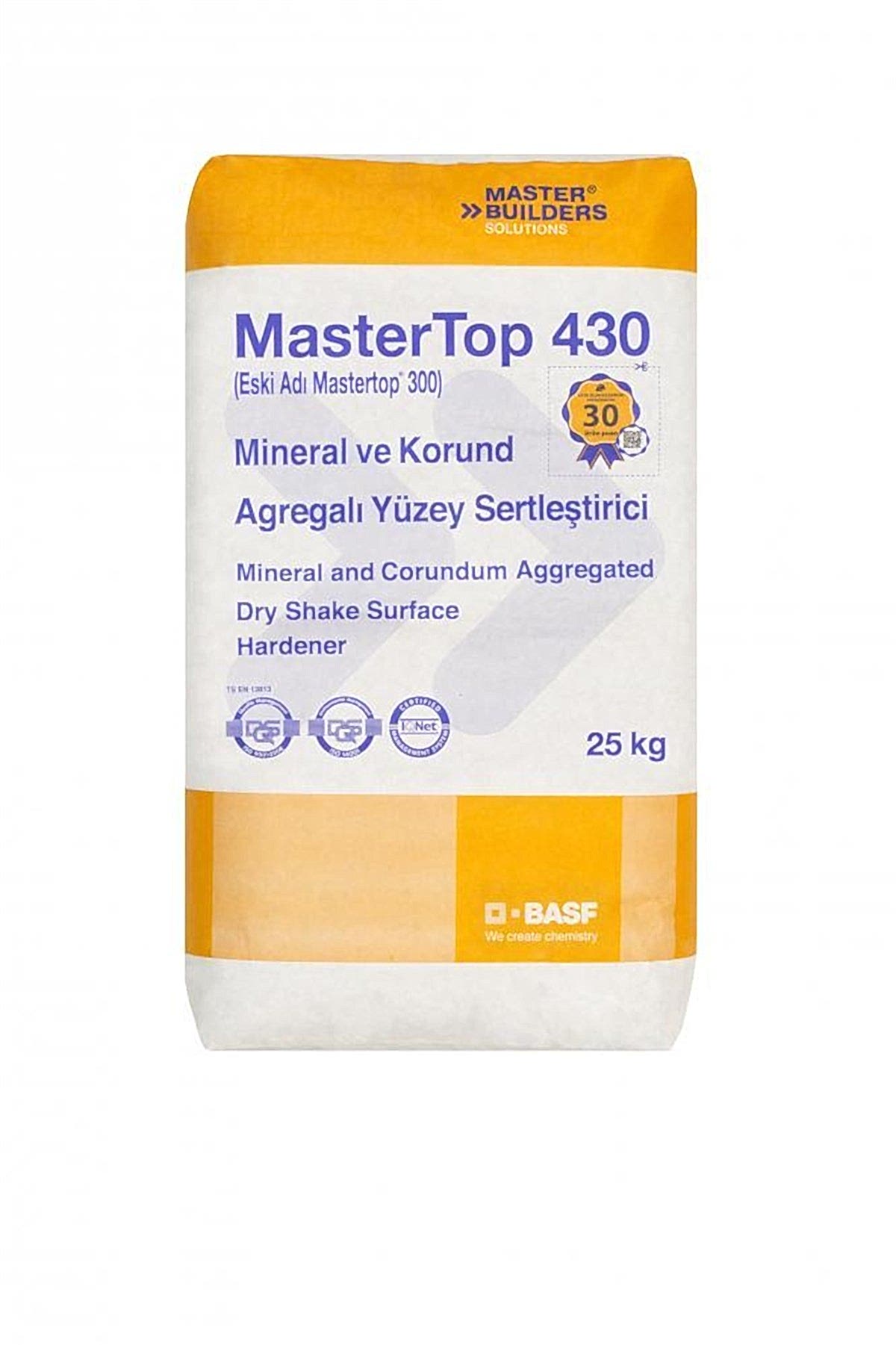 BASF MASTERTOP 430 KIRMIZI 25 KG (MASTERTOP 300)