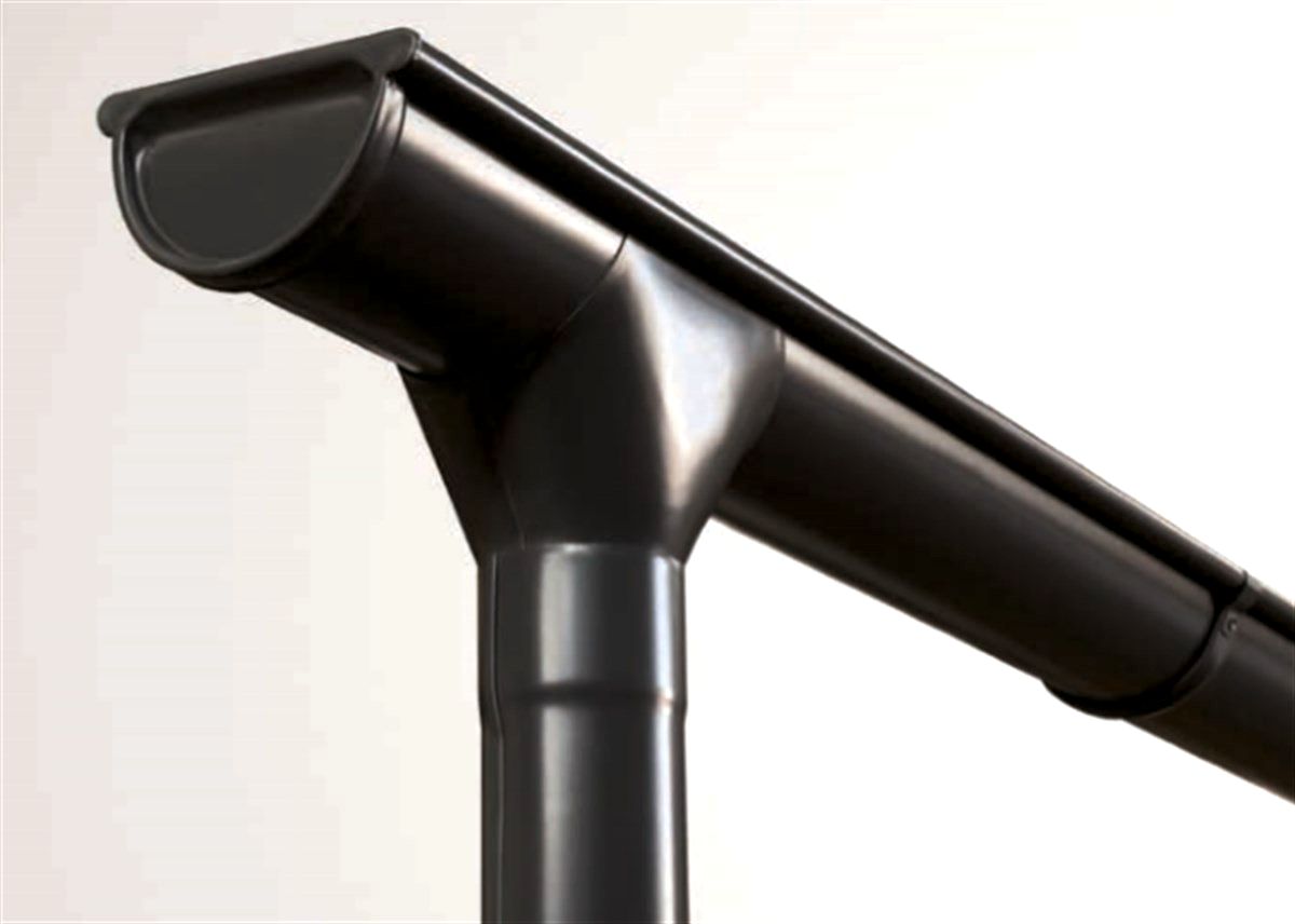 BMI BRAAS ANTRASIT GRI ÇELIK YAGMUR DERESI KELEPÇE DESTEGI