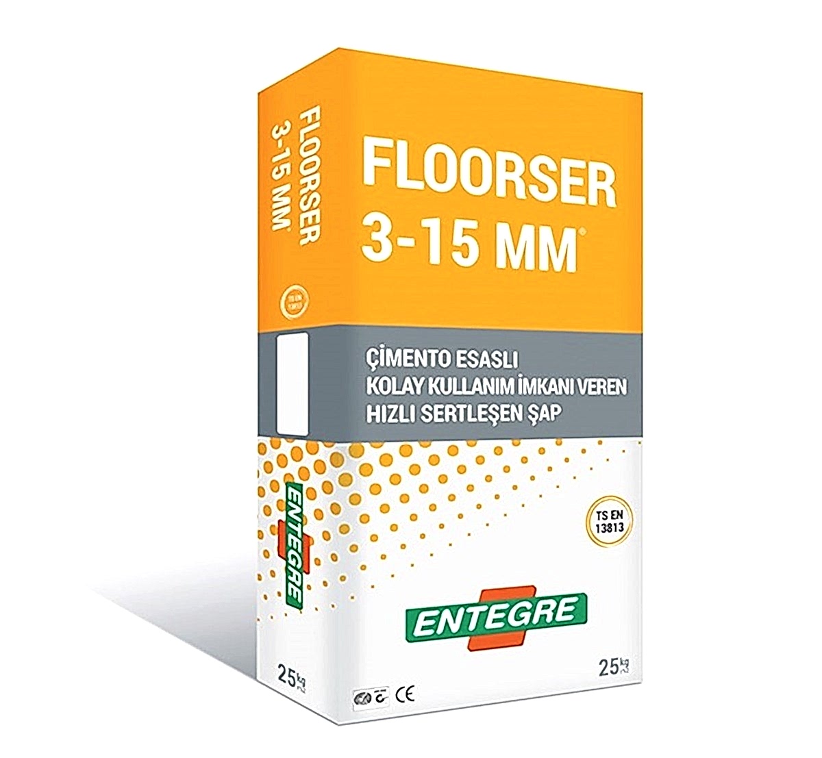 ENTEGRE FLOORSER 3-15 MM 25 KG (TESVIYE SAPI)