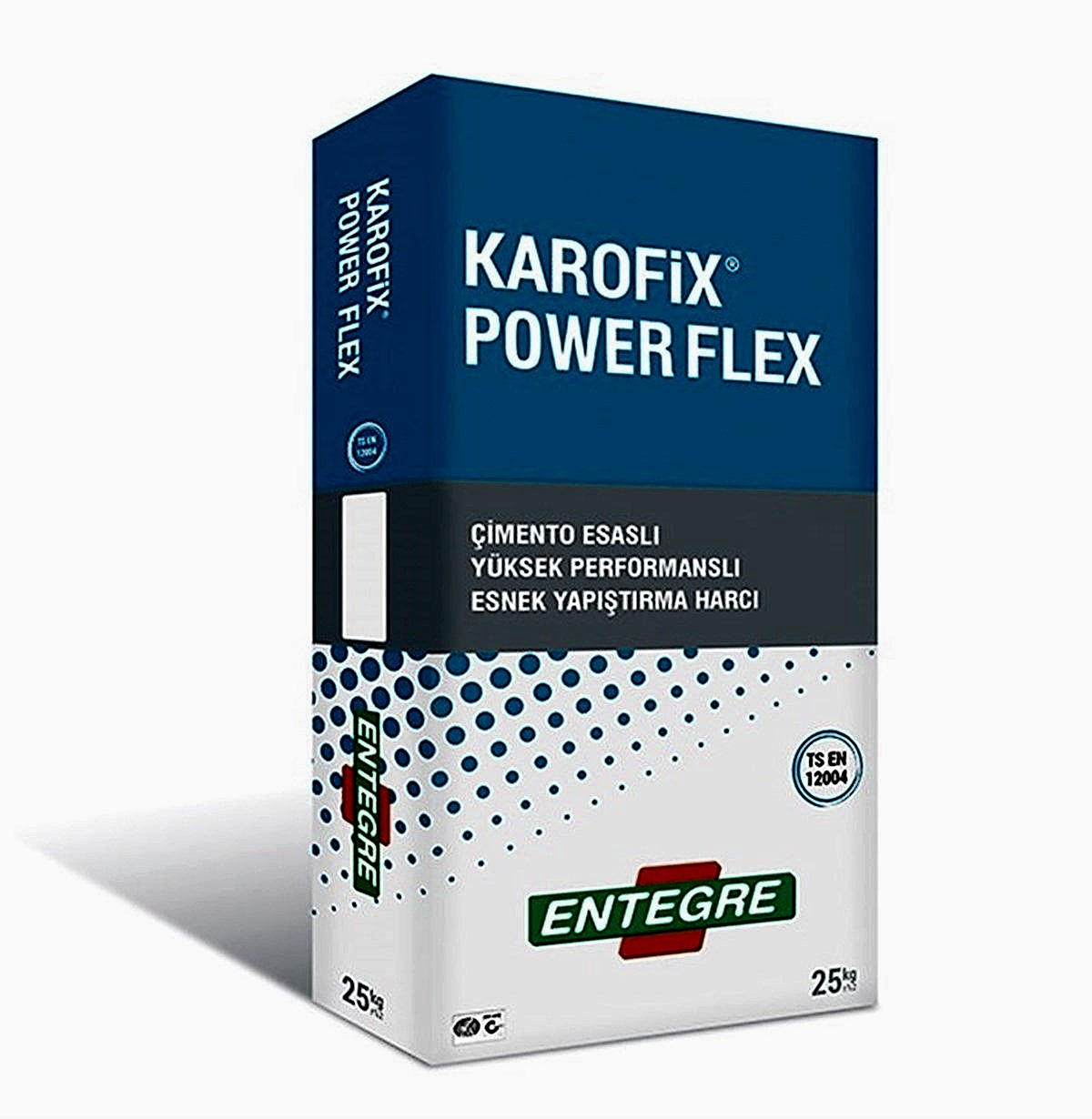 ENTEGRE KAROFIX POWERFLEX GRI 25 KG