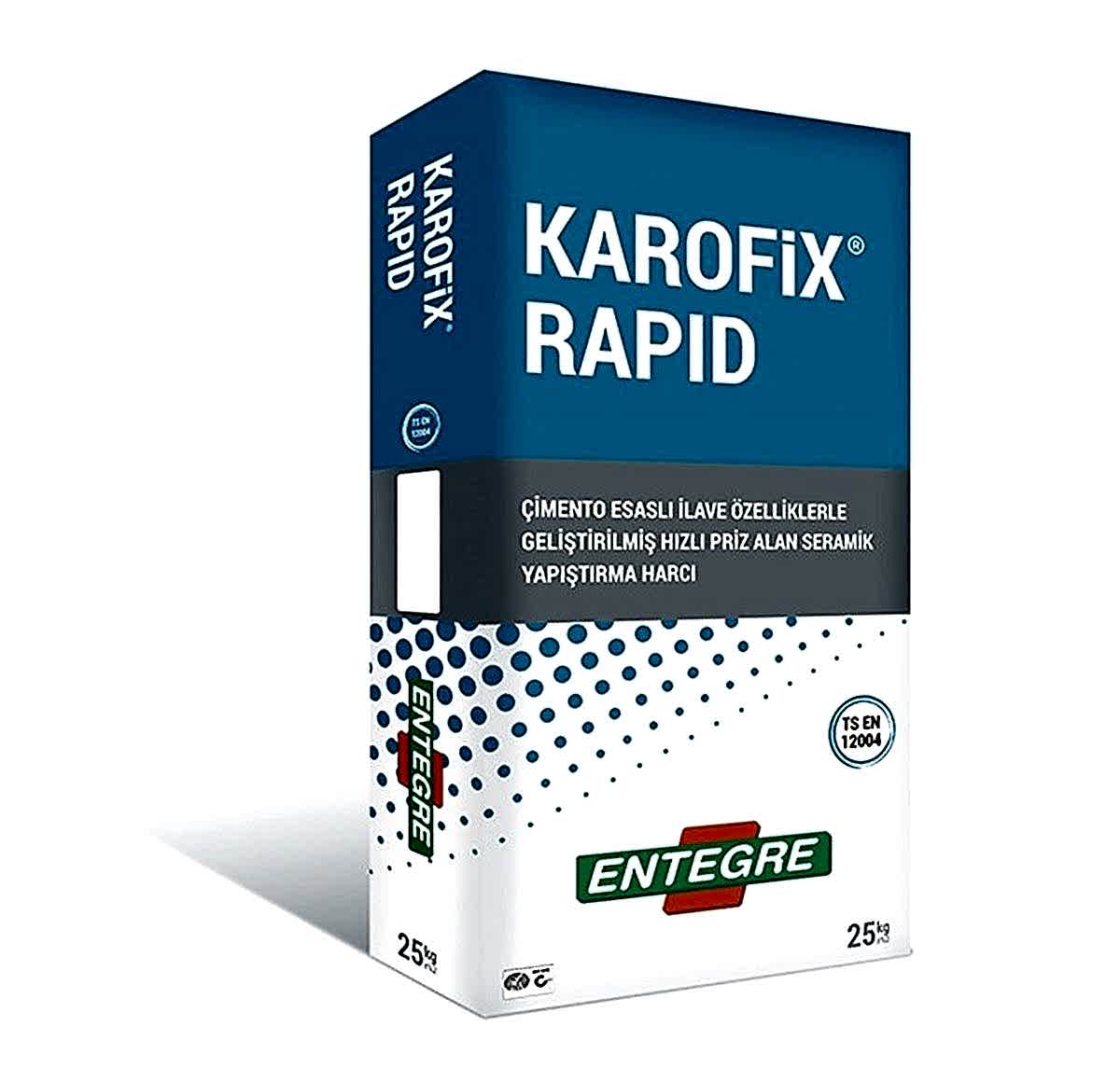 ENTEGRE KAROFIX RAPID GRI 25 KG