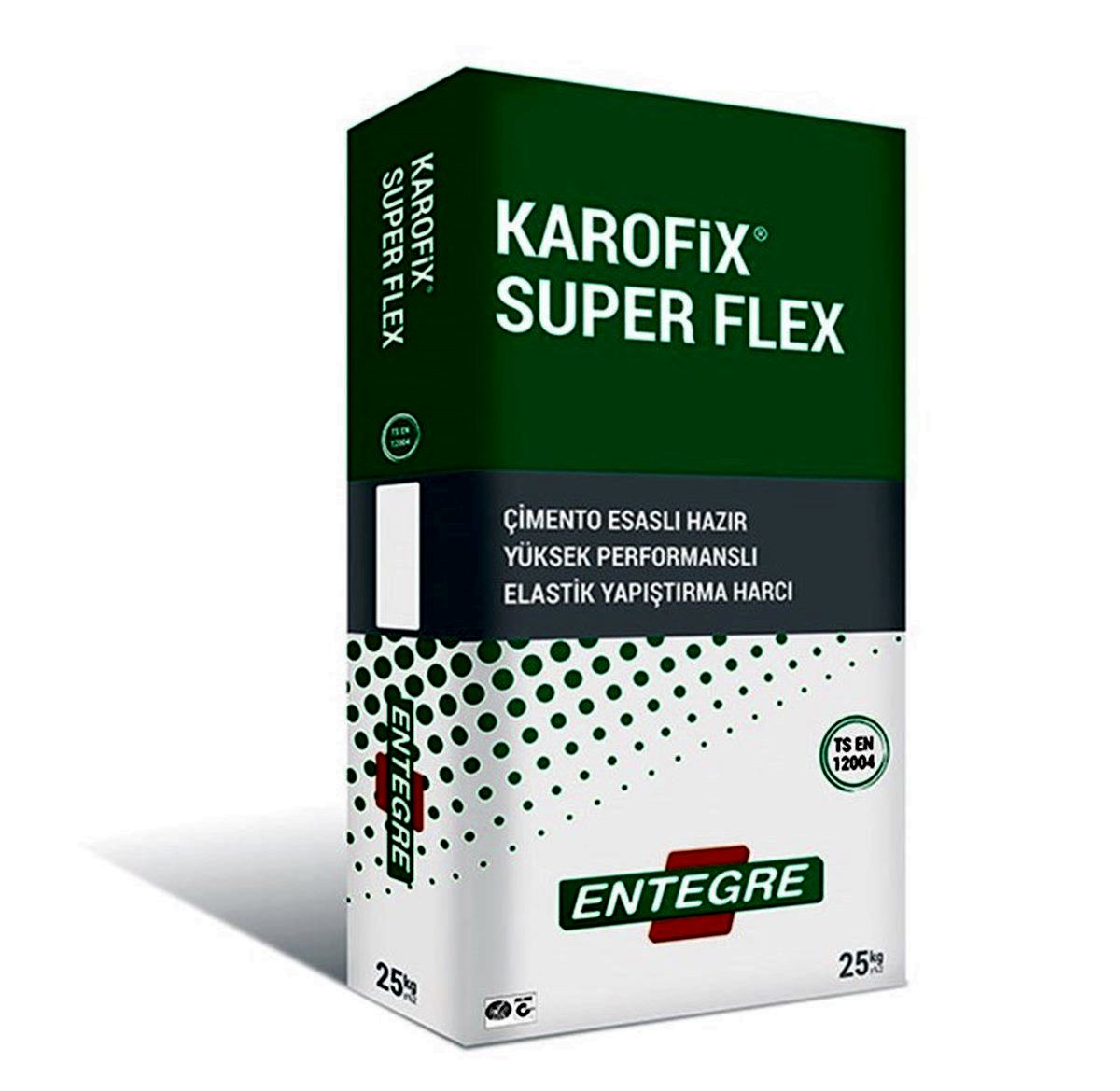 ENTEGRE KAROFIX SÜPER FLEX GRI 25 KG