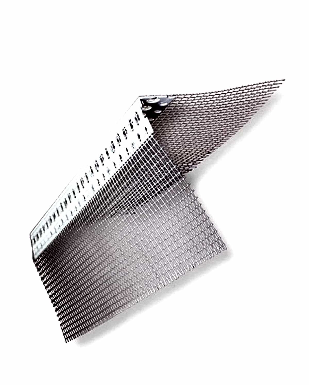 ENTEGRE PVC FILELI KÖSE PROFILI BEYAZ