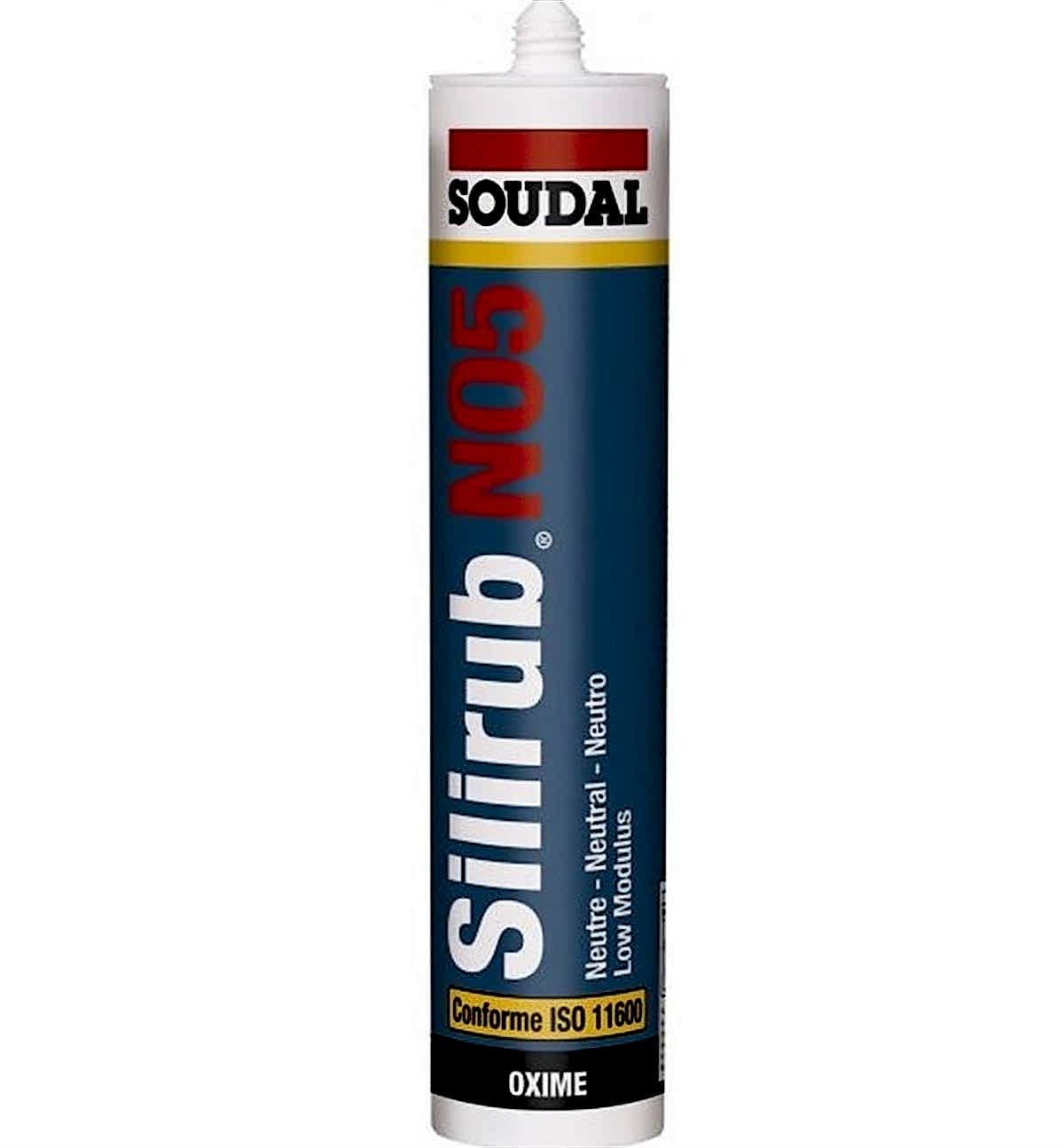 SOUDAL SILIRUB NO5-HE SILIKON ANTRASIT GRI (RAL 7016) 300 ML (24 AD)