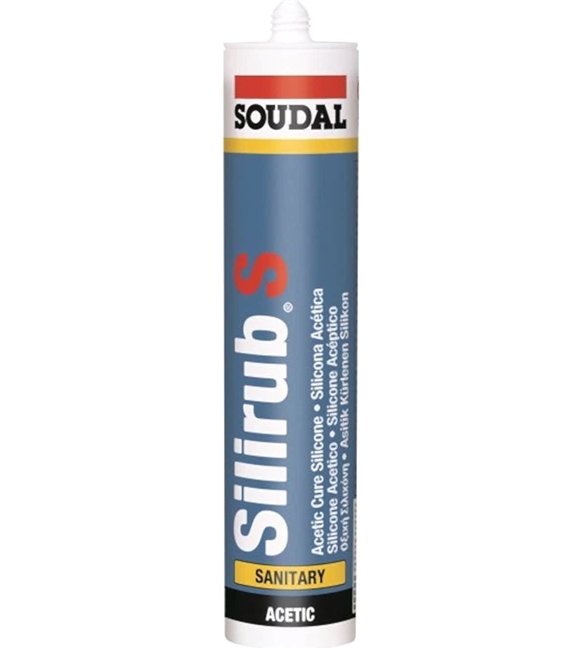 SOUDAL SILIRUB S SILIKON ALÜMINYUM GRI 280 ML 30 AD