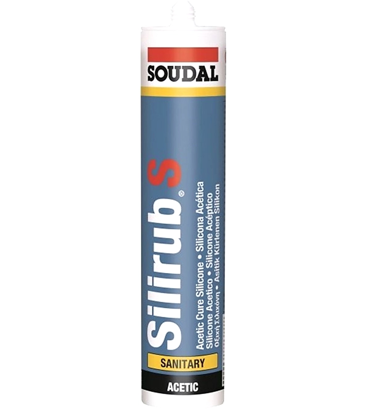 SOUDAL SILIRUB S SILIKON BEYAZ 280 ML 30 AD