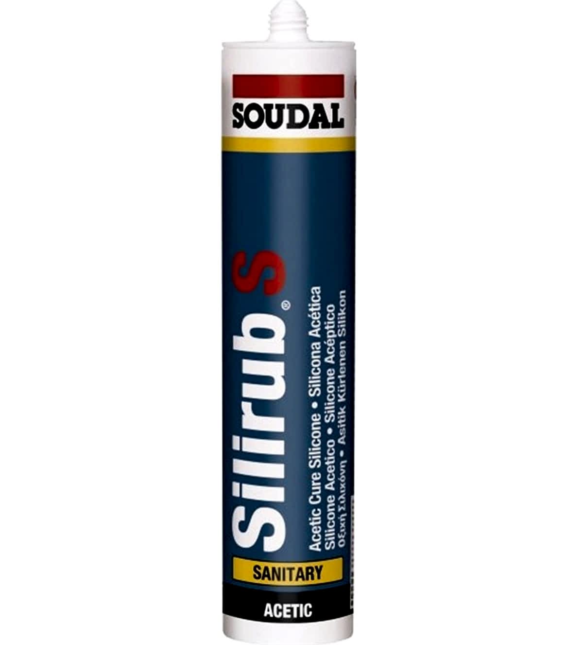 SOUDAL SILIRUB S SILIKON GRI 280 ML 30 AD
