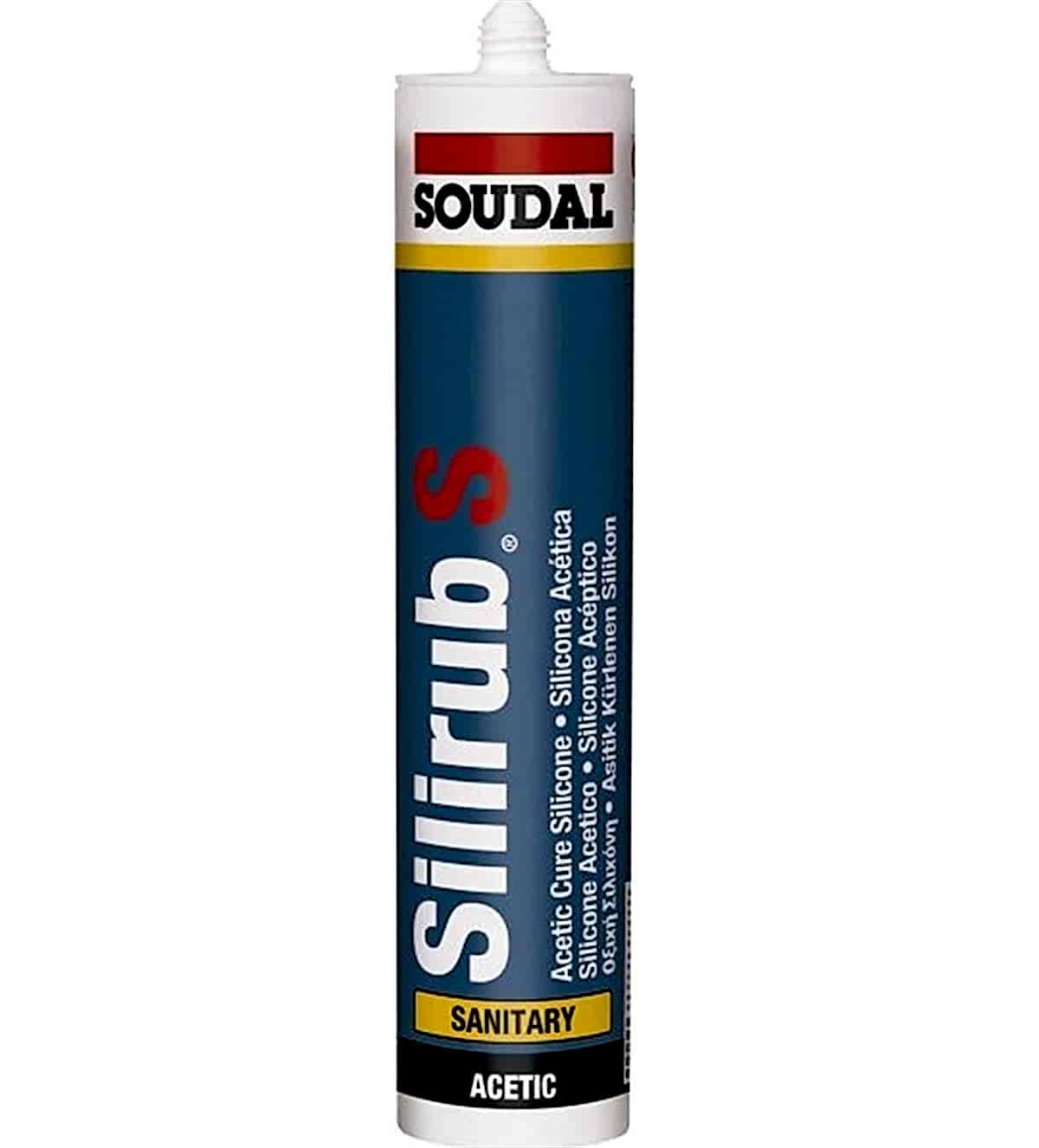 SOUDAL SILIRUB S SILIKON SIYAH 280 ML 30 AD
