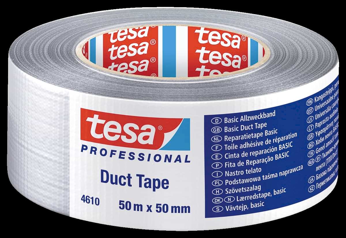 TESA 4610 DUCT TAPE GRI 50MMX50M