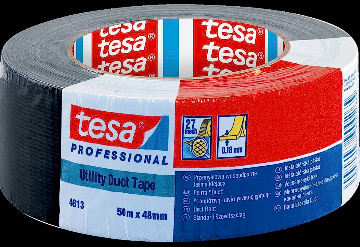 TESA 4613 DUCT TAPE SIYAH 48MMX50M